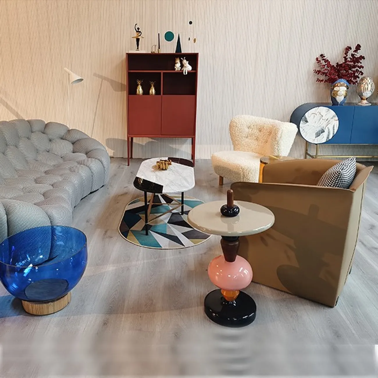 Креативный журнальный стол для гостиной LaLume MB20723-23 Креативный журнальный стол для гостиной LaLume MB20723-23