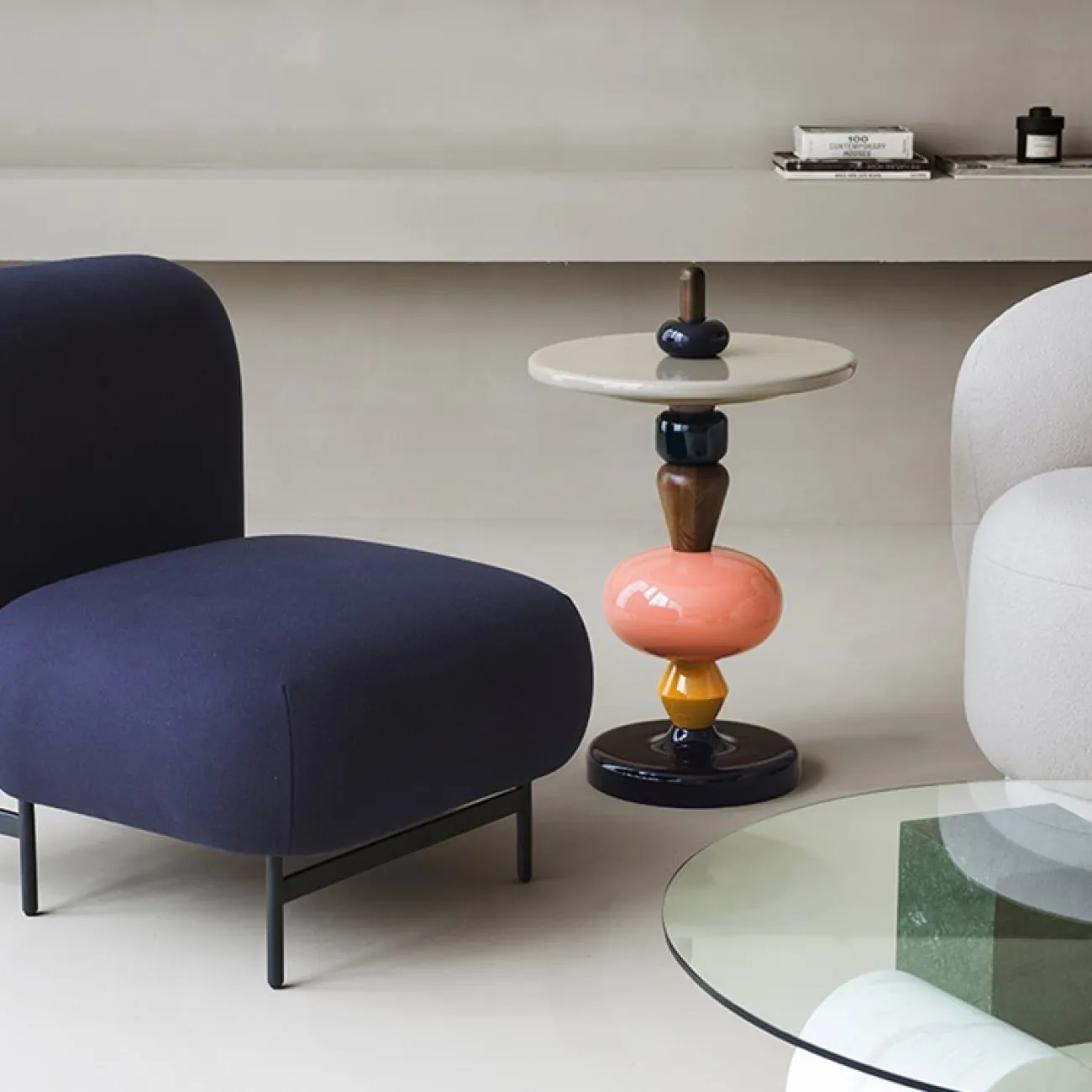 Креативный журнальный стол для гостиной LaLume MB20723-23 Креативный журнальный стол для гостиной LaLume MB20723-23