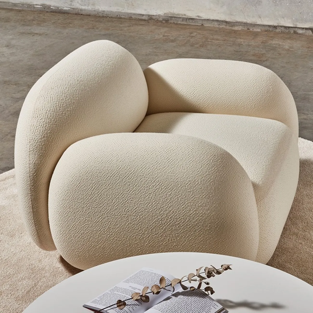 Мягкое кресло для гостиной LaLume MB20726-23