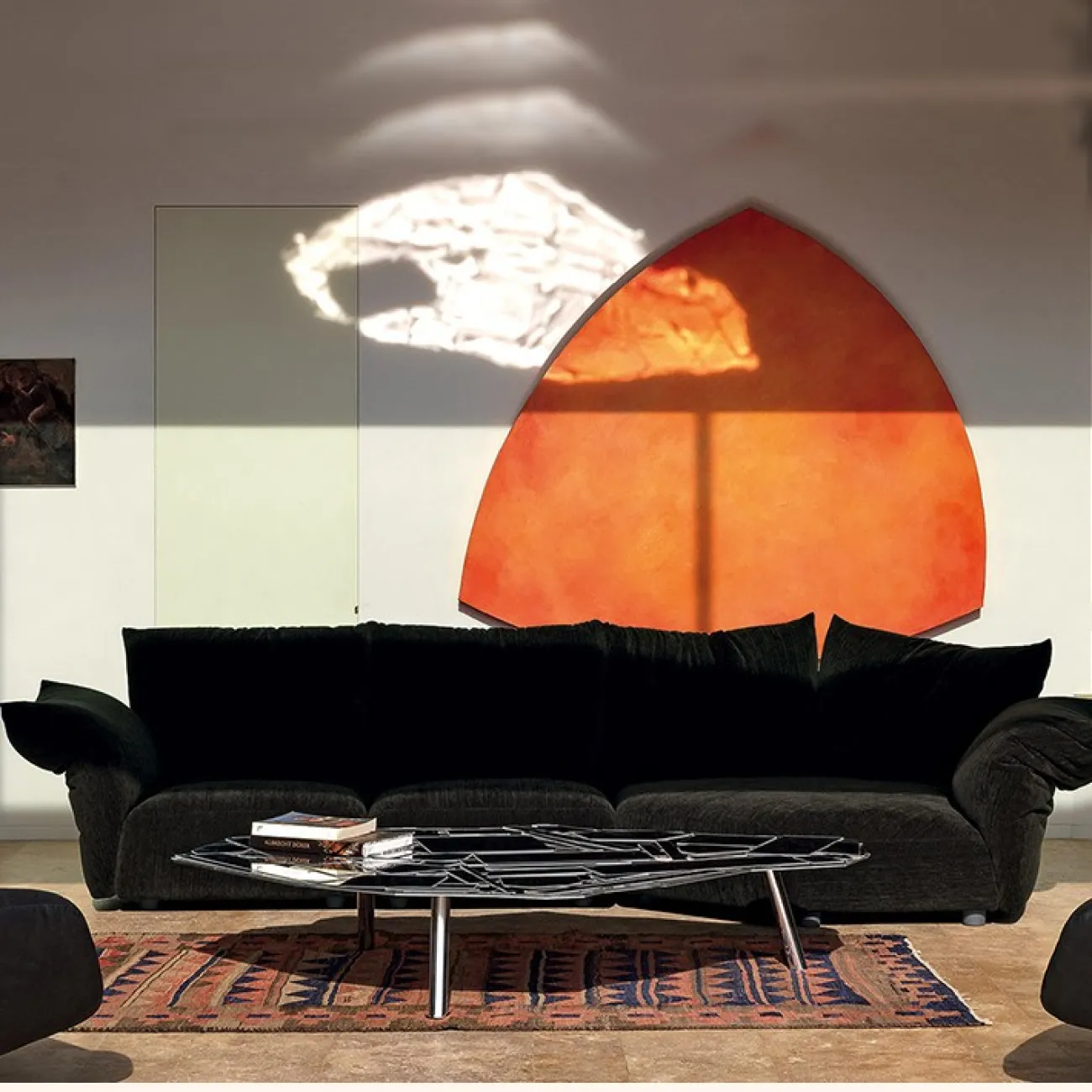 Роскошный тканевый диван для гостиной LaLume MB20727-23