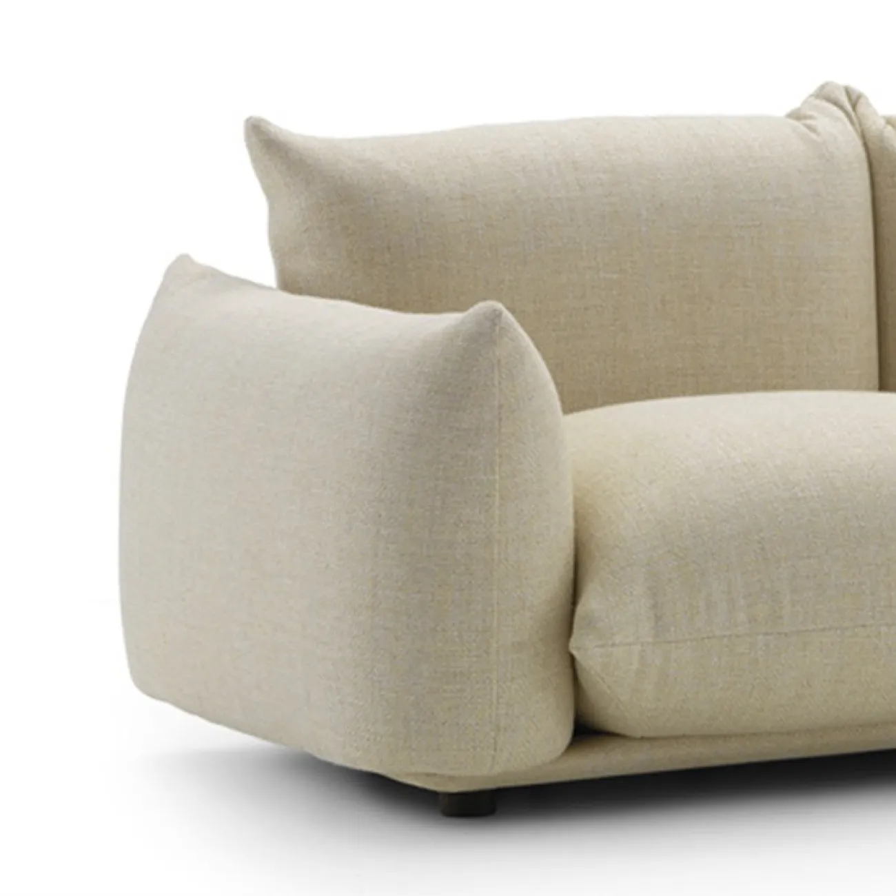 Светлый тканевый диван для гостиной LaLume MB20728-23