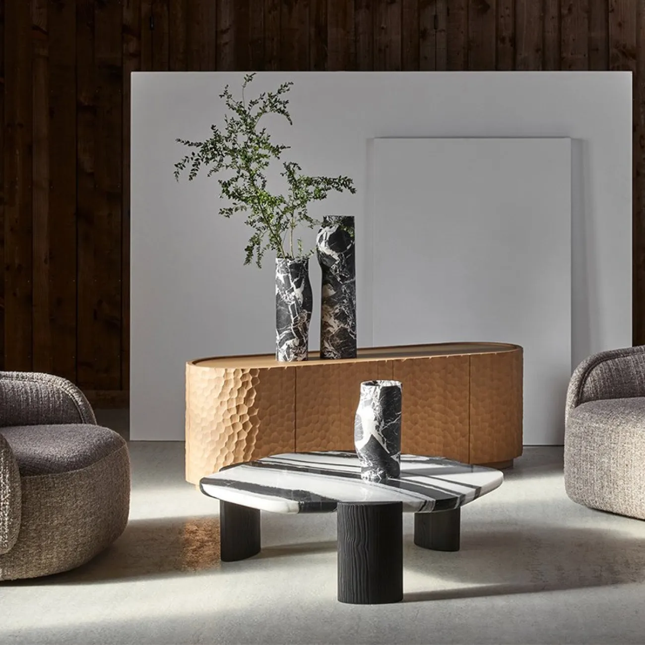 Деревянный журнальный стол для гостиной LaLume MB20734-23 Деревянный журнальный стол для гостиной LaLume MB20734-23