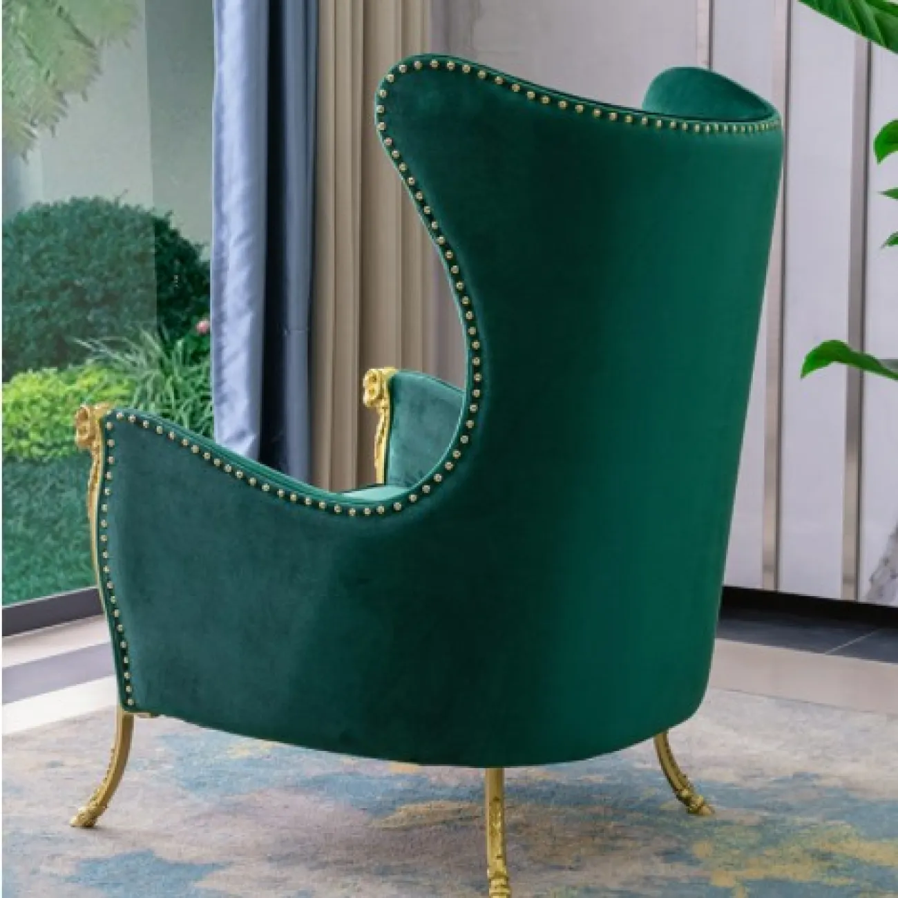 Роскошное одноместное кресло для гостиной LaLume MB20735-23