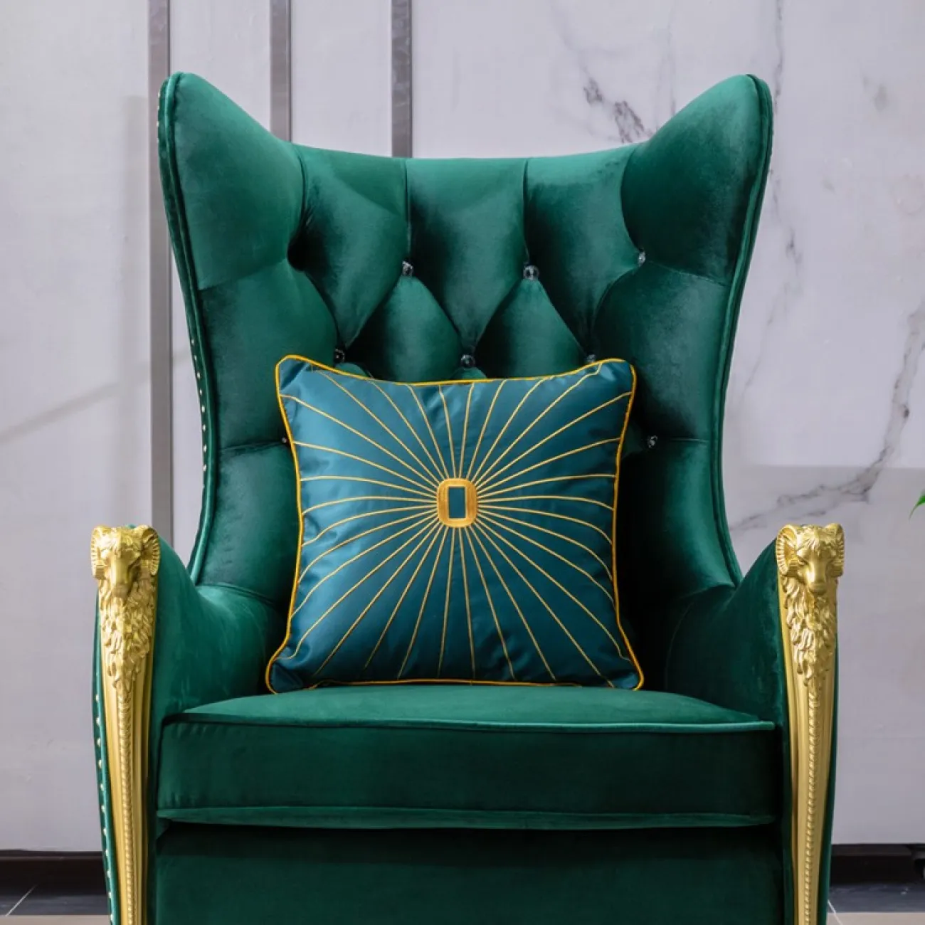 Роскошное одноместное кресло для гостиной LaLume MB20735-23