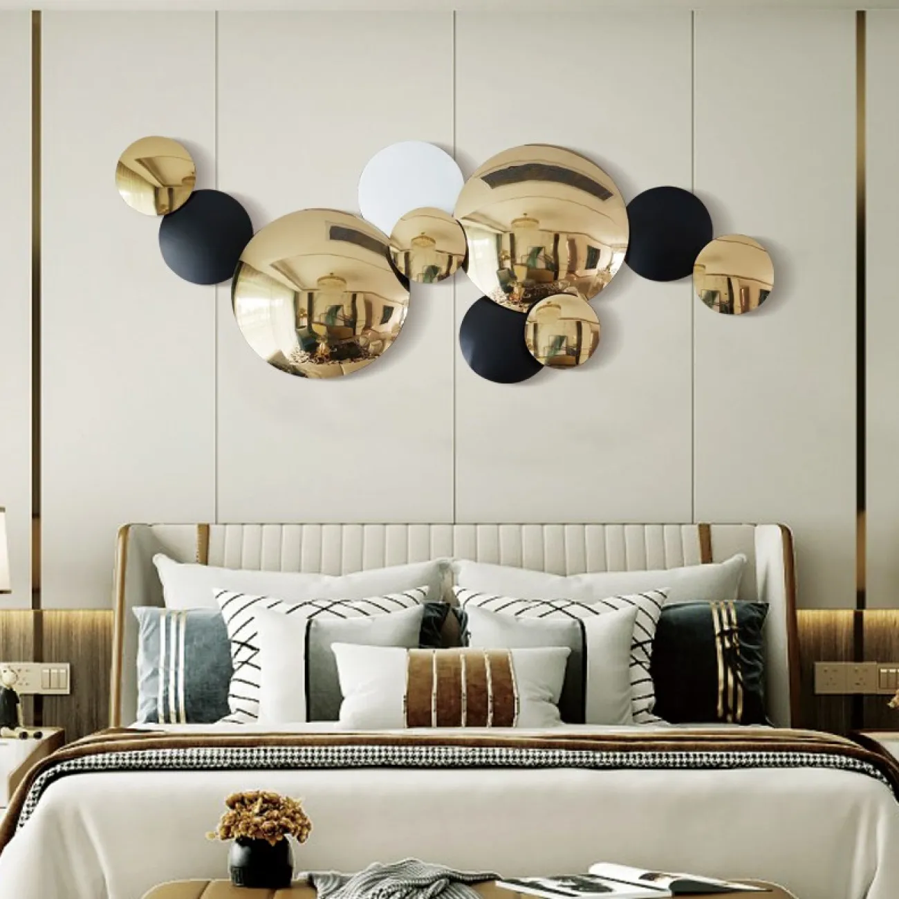 Роскошный настенный декор круги LaLume LaLume DK20947-23