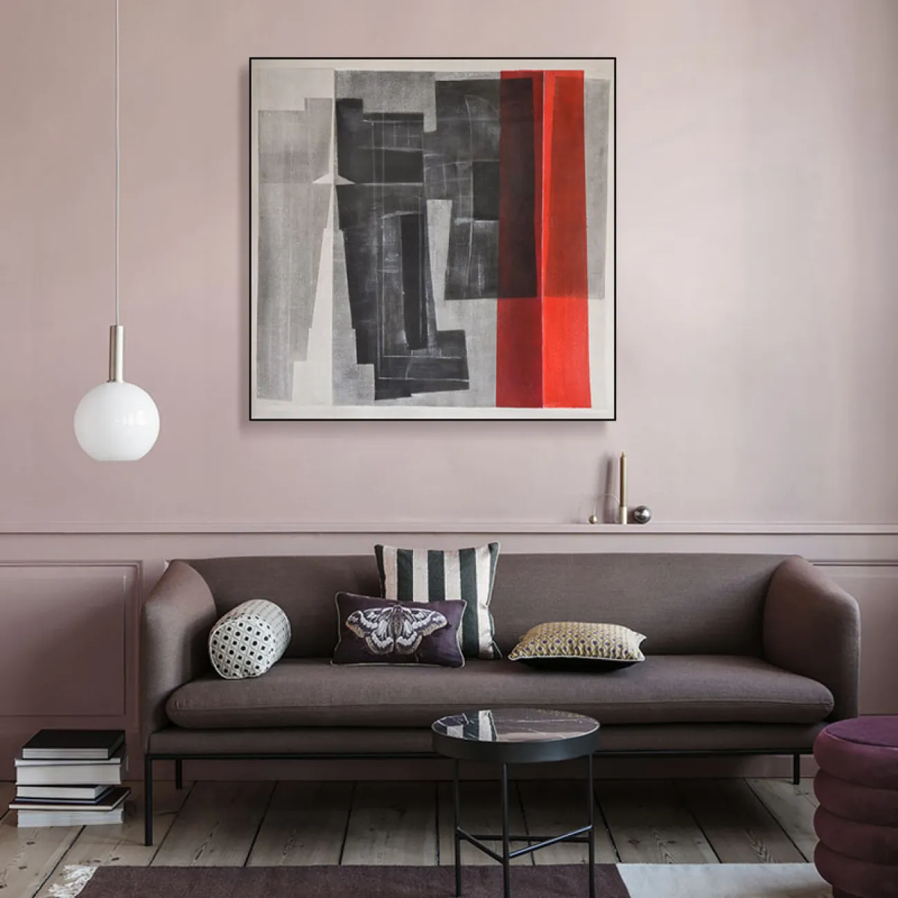 Минималистичная абстрактная картина  LaLume DK20950-23