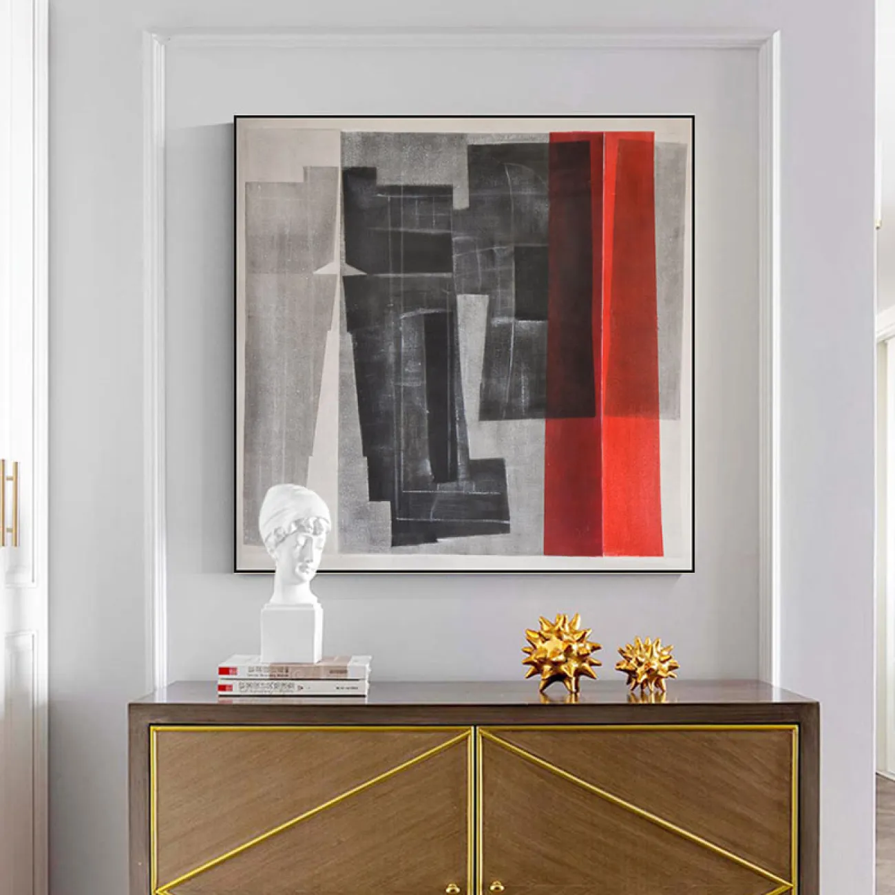 Минималистичная абстрактная картина  LaLume DK20950-23