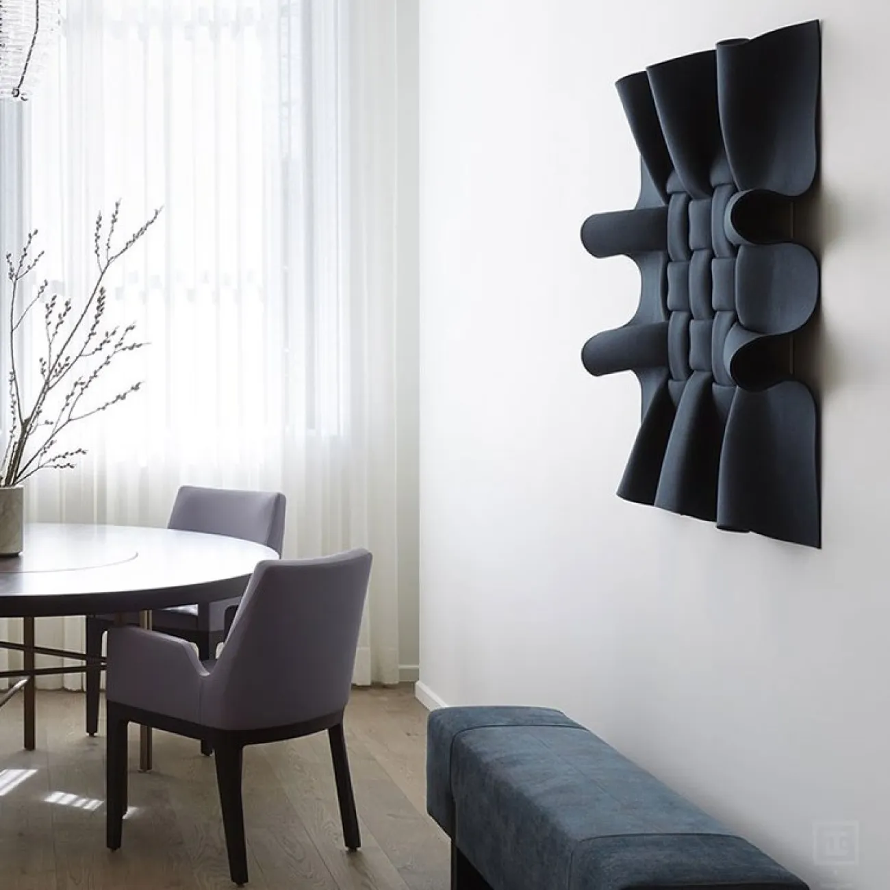 Квадратный настенный декор для гостиной LaLume DK20953-23 Квадратный настенный декор для гостиной LaLume DK20953-23