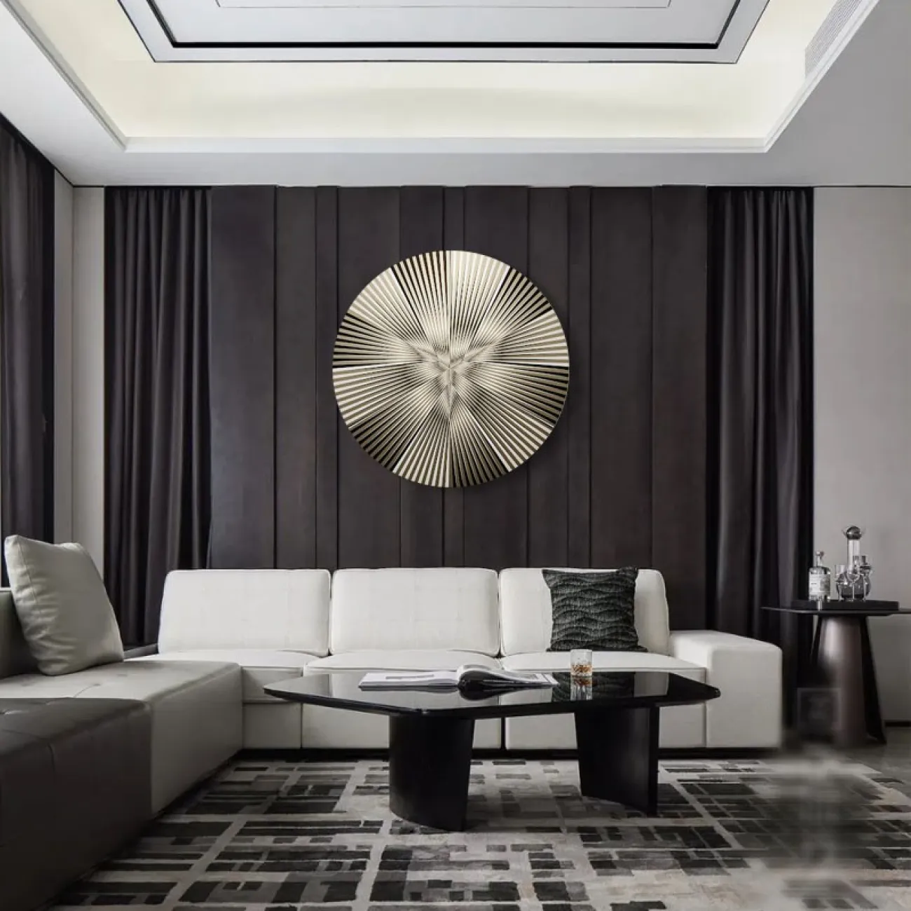 Настенный декор с узором для гостинной LaLume DK20955-23