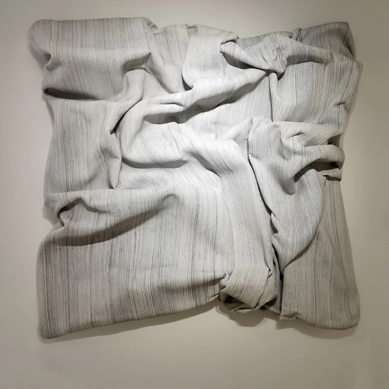 Настенный декор в виде мятой ткани LaLume DK20956-23 Настенный декор в виде мятой ткани LaLume DK20956-23