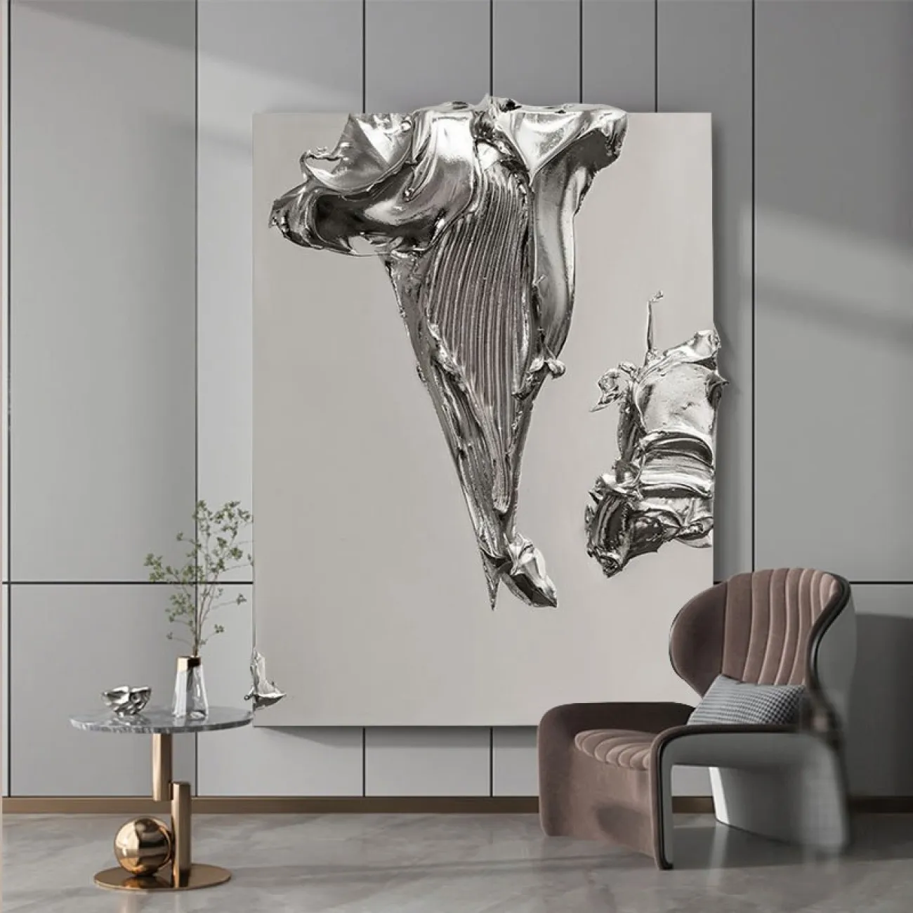 Настенный декор с красивым узором LaLume DK20958-23