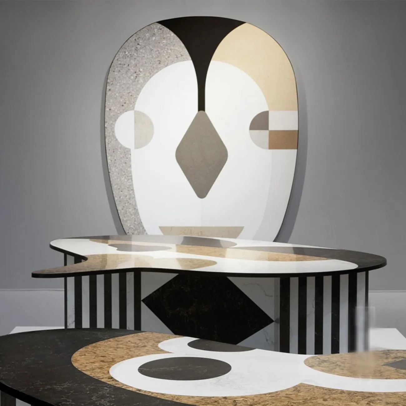 Большая абстрактная картина на стену LaLume DK20959-23 Большая абстрактная картина на стену LaLume DK20959-23