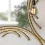 Изящное зеркало в золотой раме LaLume DK20961-23