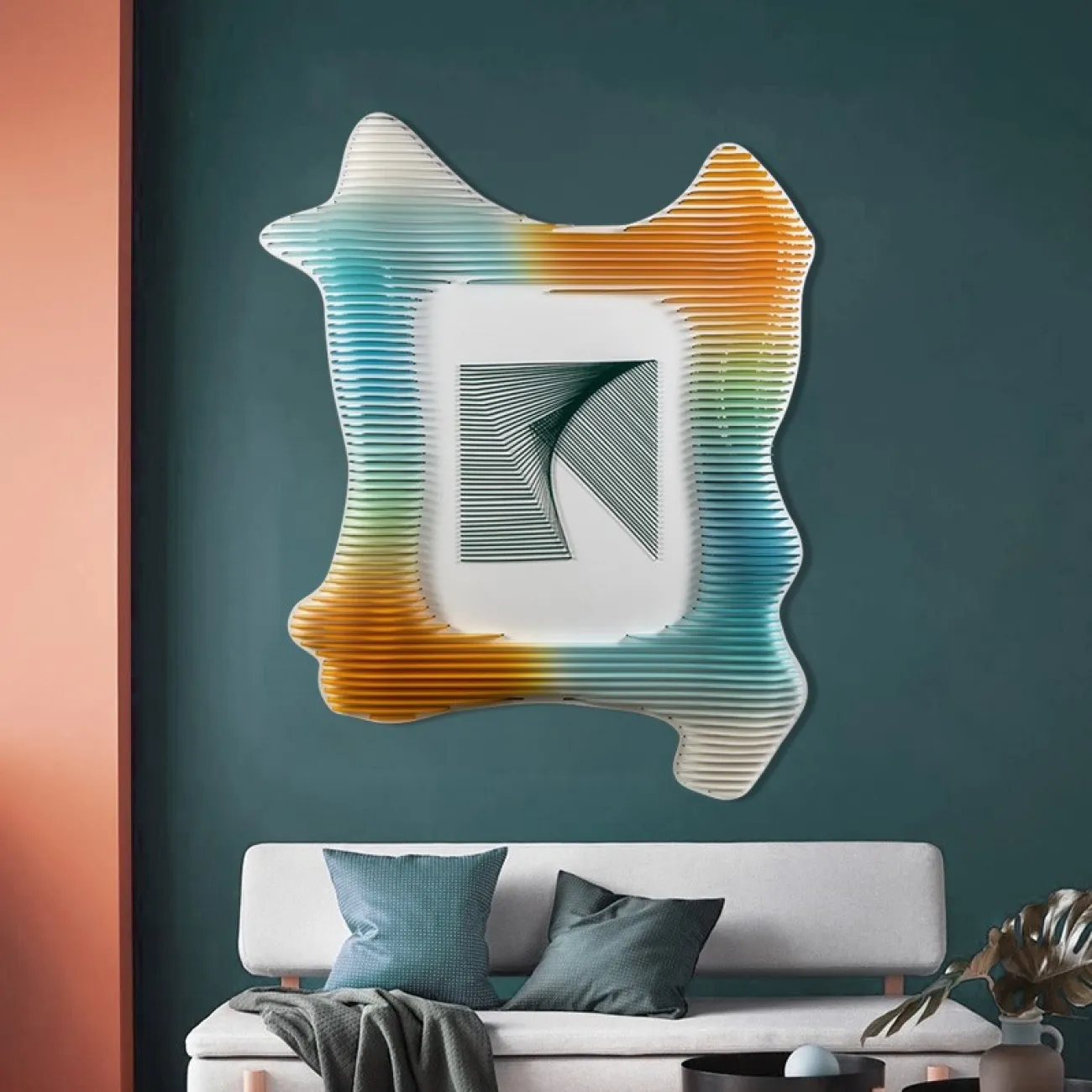 Дизайнерский настенный декор для гостинной DK20843-23 Дизайнерский настенный декор для гостинной DK20843-23