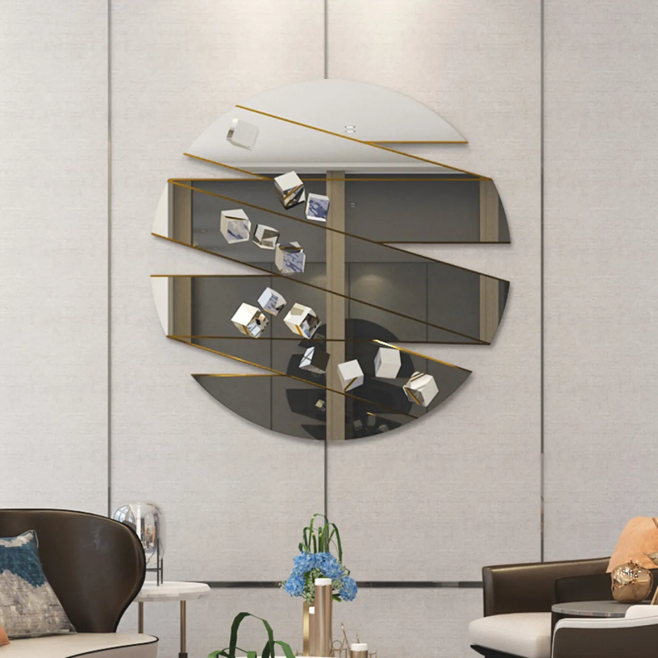 Современный настенный декор для гостиной LaLume DK20845-23