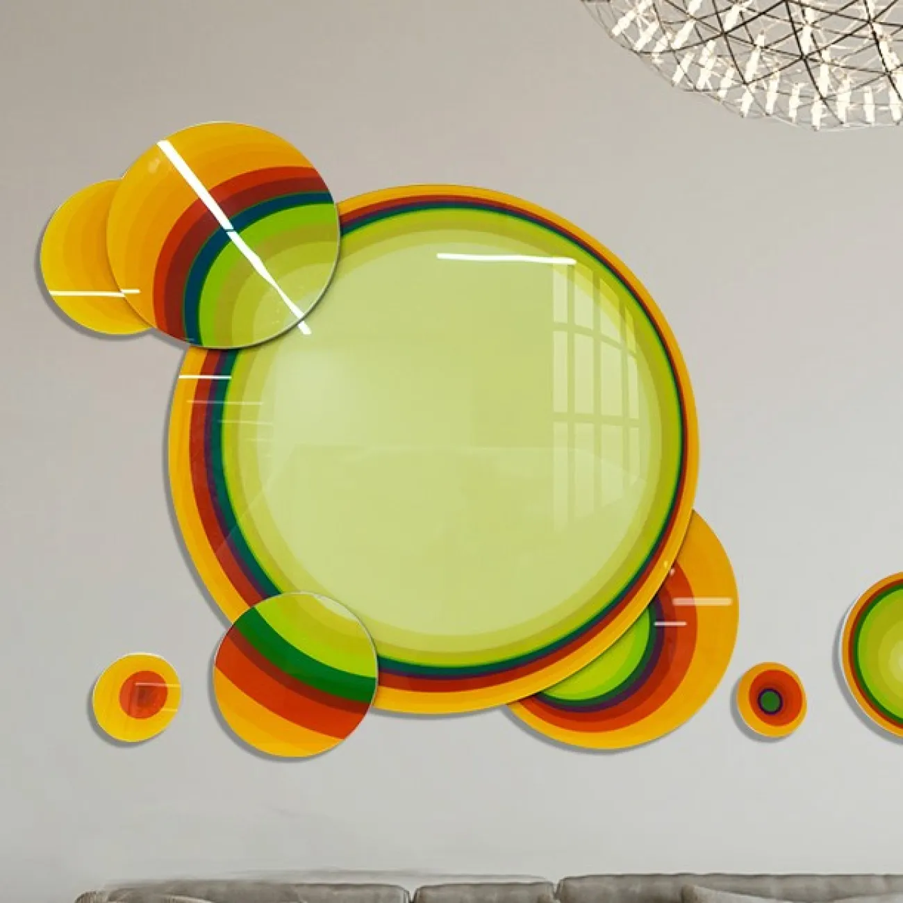 Современный дизайнерский настенный декор LaLume DK20846-23 Современный дизайнерский настенный декор LaLume DK20846-23