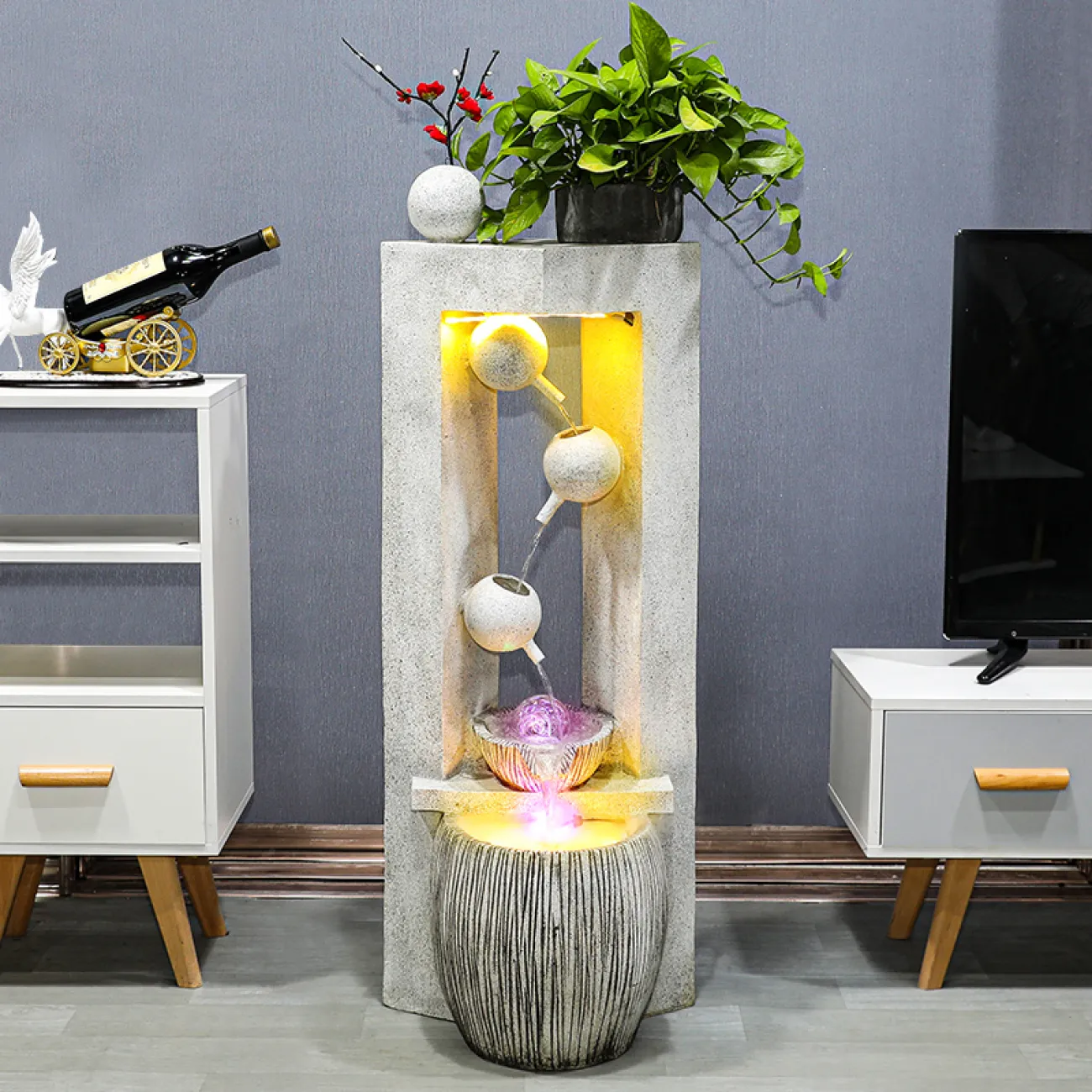 Оригинальный фонтан для дома в скандинавском стиле LaLume DK20857-23