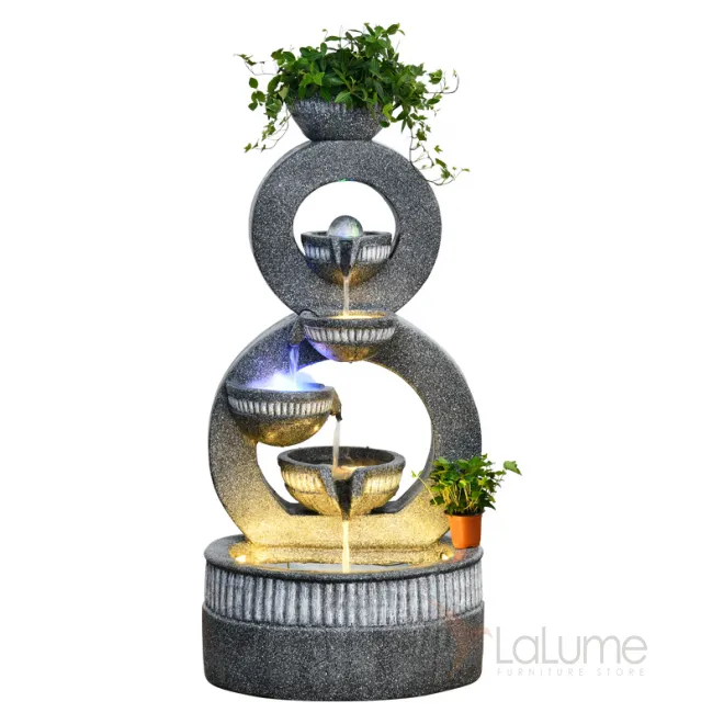 Дизайнерский фонтан для дома с циркулирующей водой LaLume DK20859-23