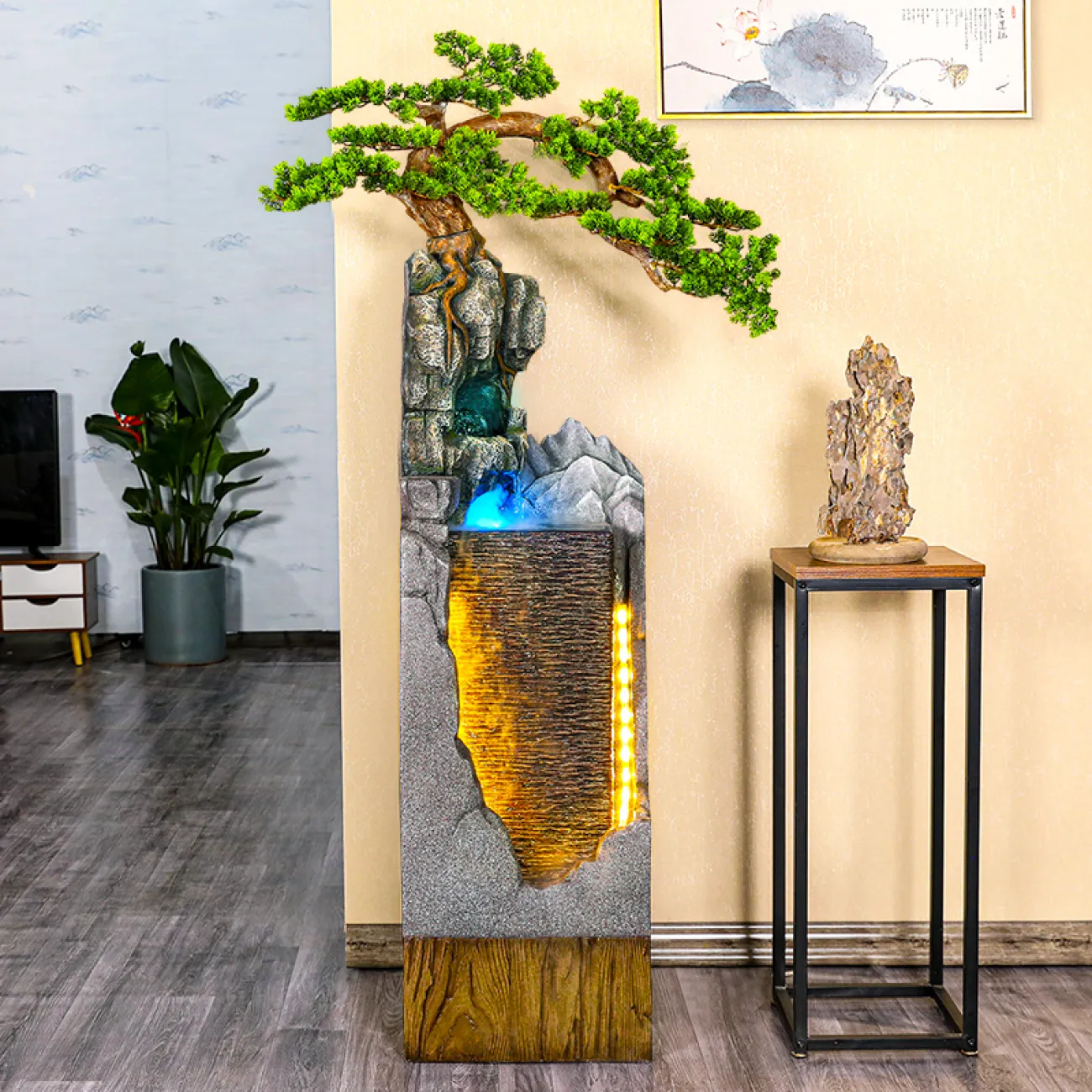 Светящейся дизайнерский фонтан для дома LaLume MB20650-23 Светящейся дизайнерский фонтан для дома LaLume MB20650-23