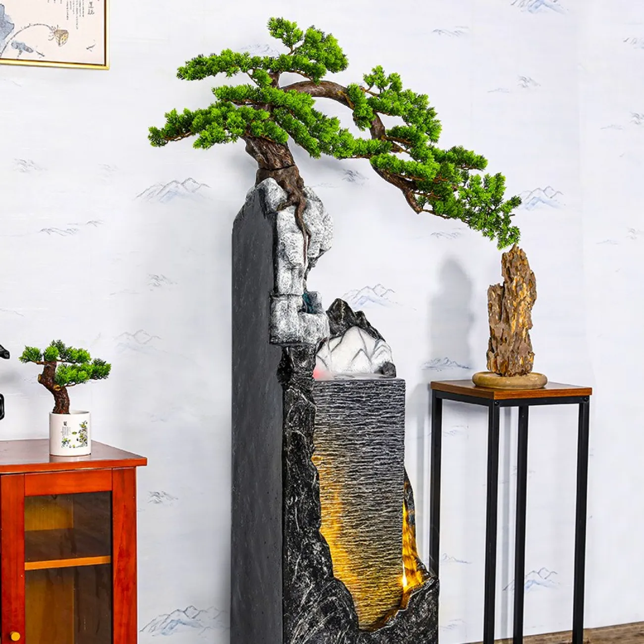 Светящейся дизайнерский фонтан для дома LaLume MB20650-23 Светящейся дизайнерский фонтан для дома LaLume MB20650-23