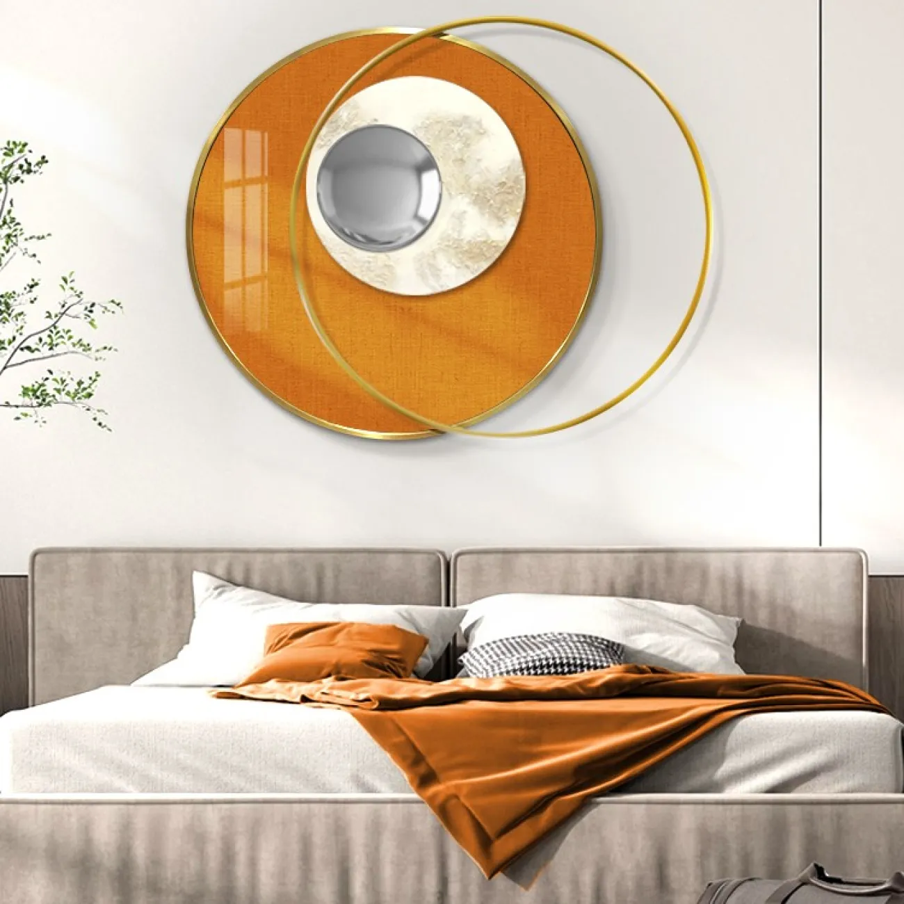 Дизайнерский настенный декор для гостиной LaLume DK20867-23