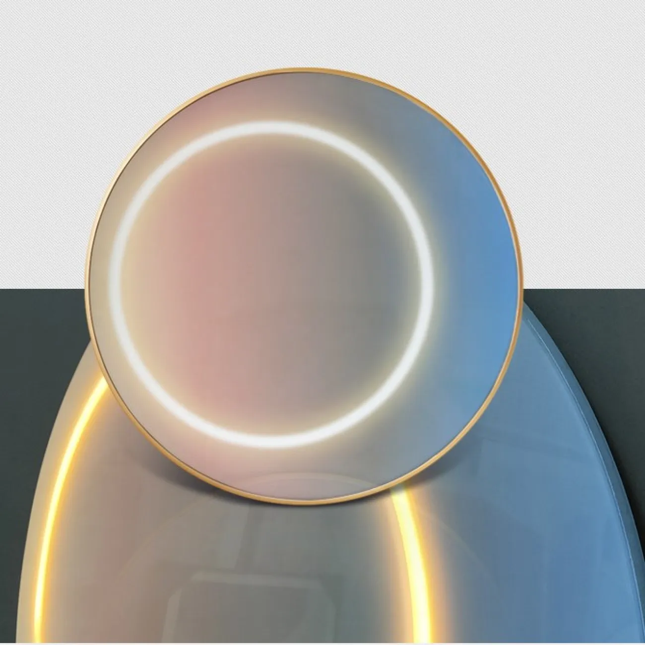 Дизайнерский настенный декор с подсветкой LaLume DK20877-23