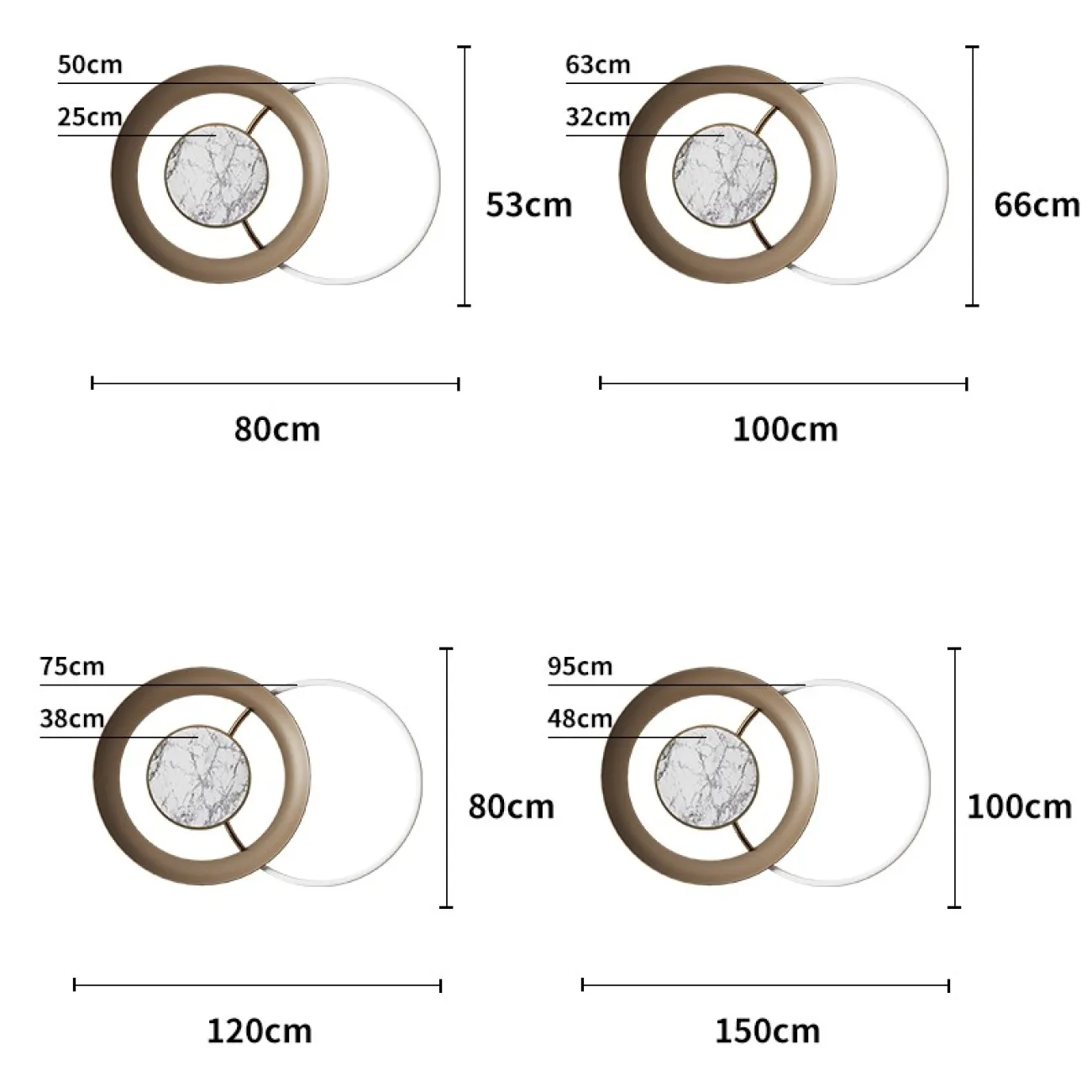 Дизайнерский настенный декор для гостиной LaLume DK20880-23