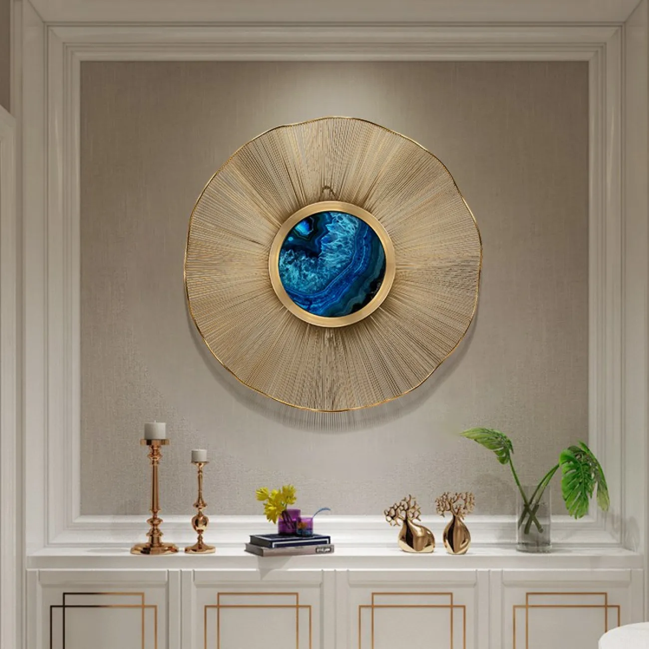 Оригинальный настенный декор для гостиной LaLume DK20881-23