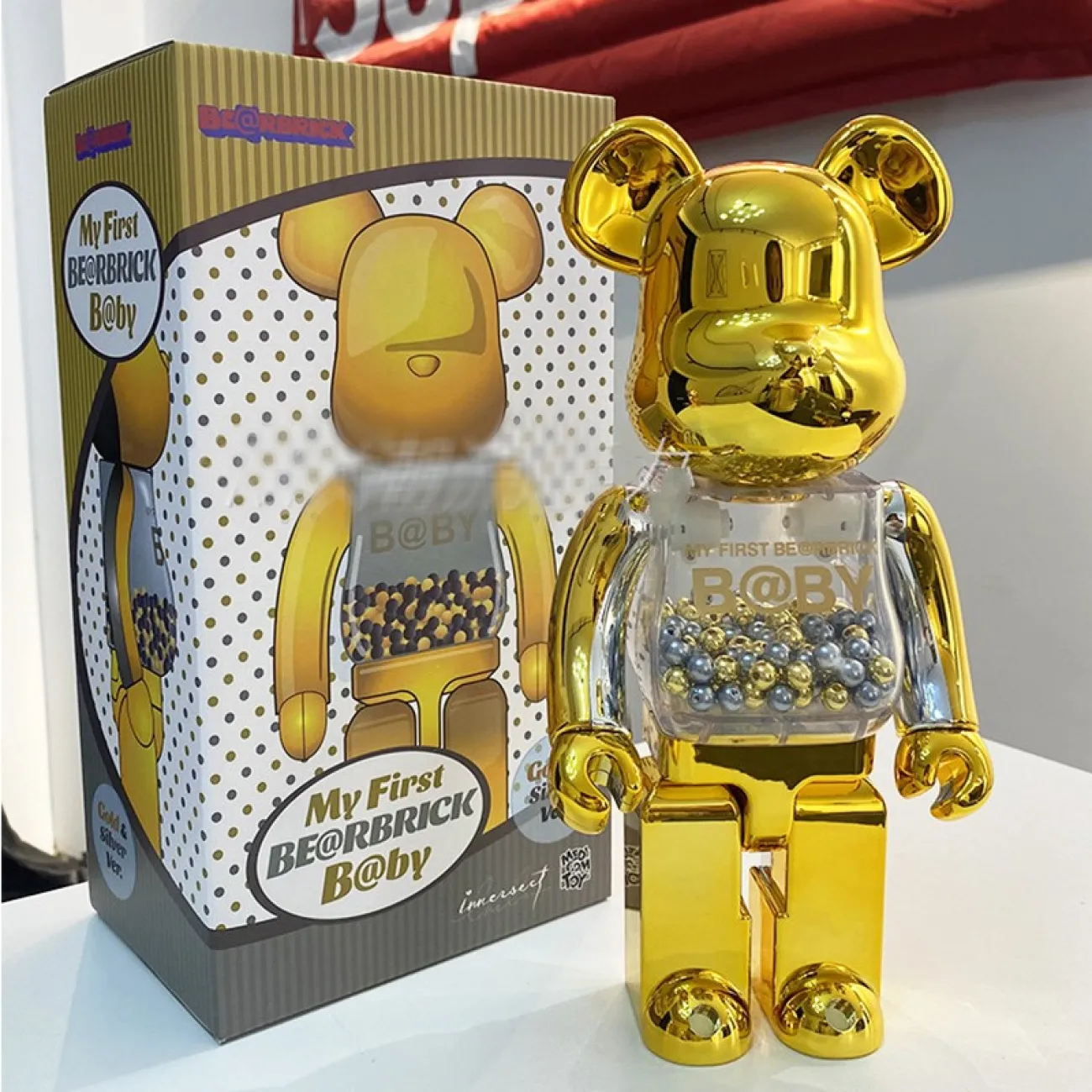 Интерьерный декор медведь для гостиной LaLume DK20886-23