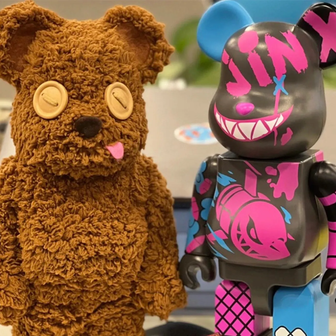 Интерьерный декор медведь для гостиной LaLume DK20886-23