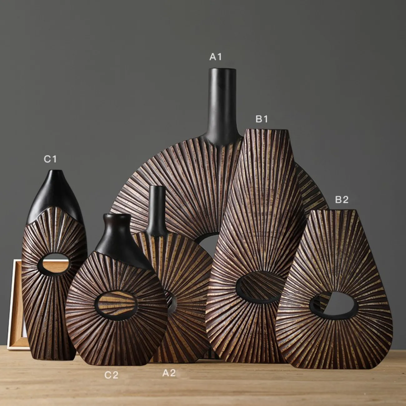 Креативная ваза для гостиной в европейском стиле LaLume DK20887-23