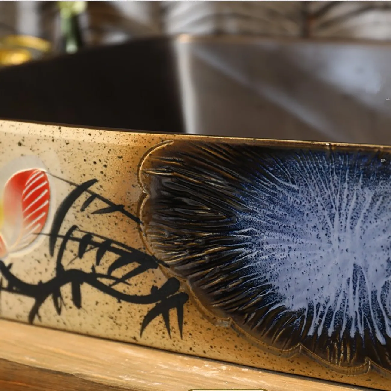 Керамический креативный умывальник для ванной комнаты LaLume MB20753-23