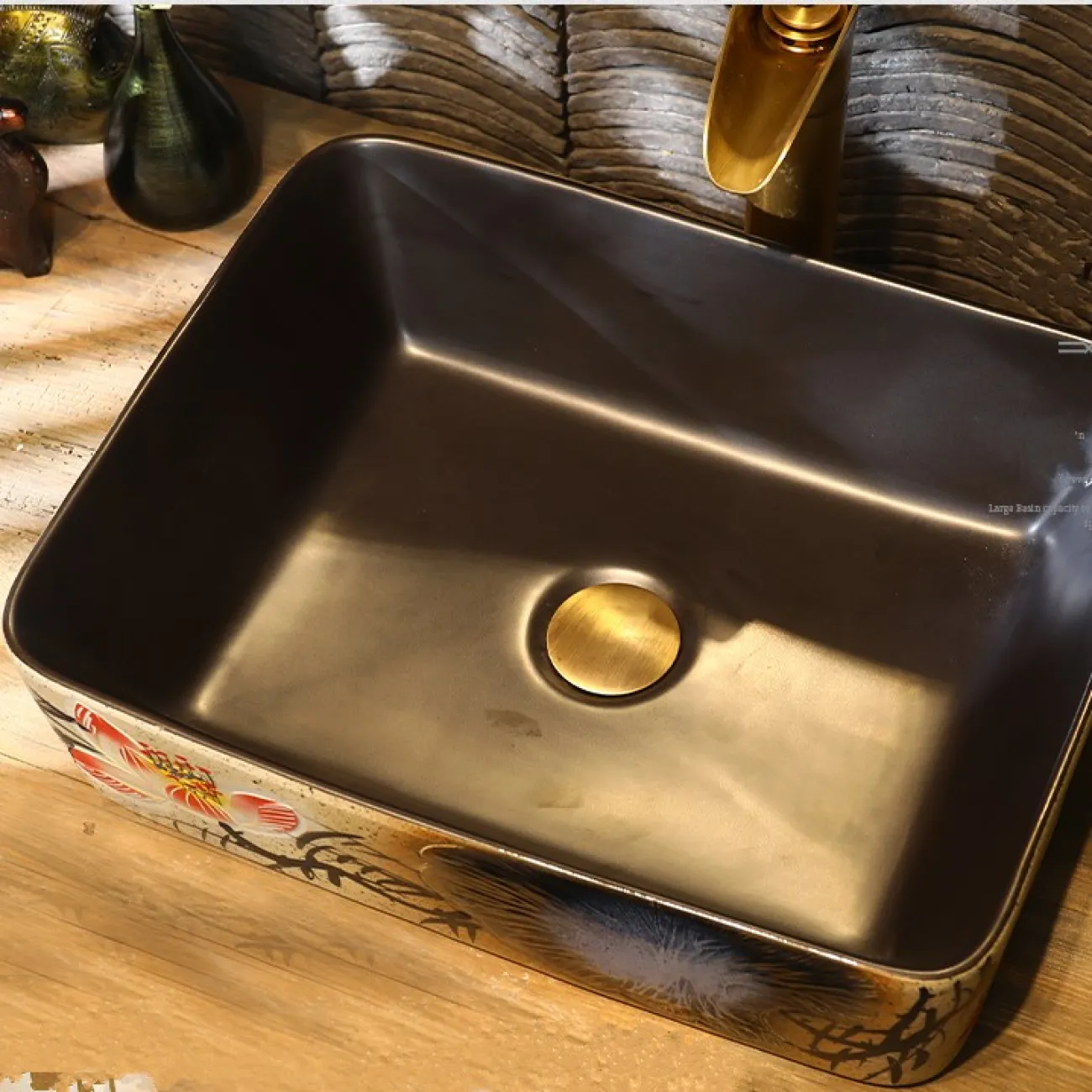 Керамический креативный умывальник для ванной комнаты LaLume MB20753-23