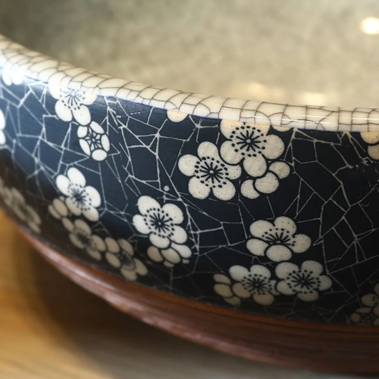 Керамический круглый умывальник для ванной комнаты LaLume MB20763-23