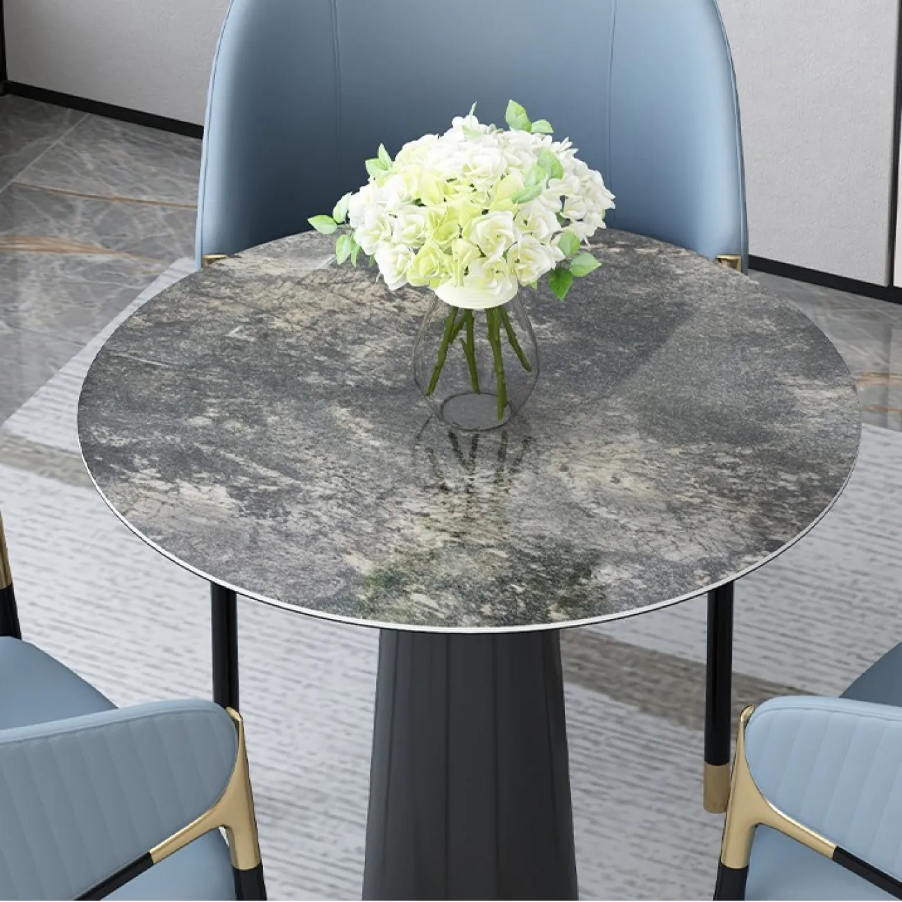 Роскошный стул и стол для гостиной LaLume MB20771-23