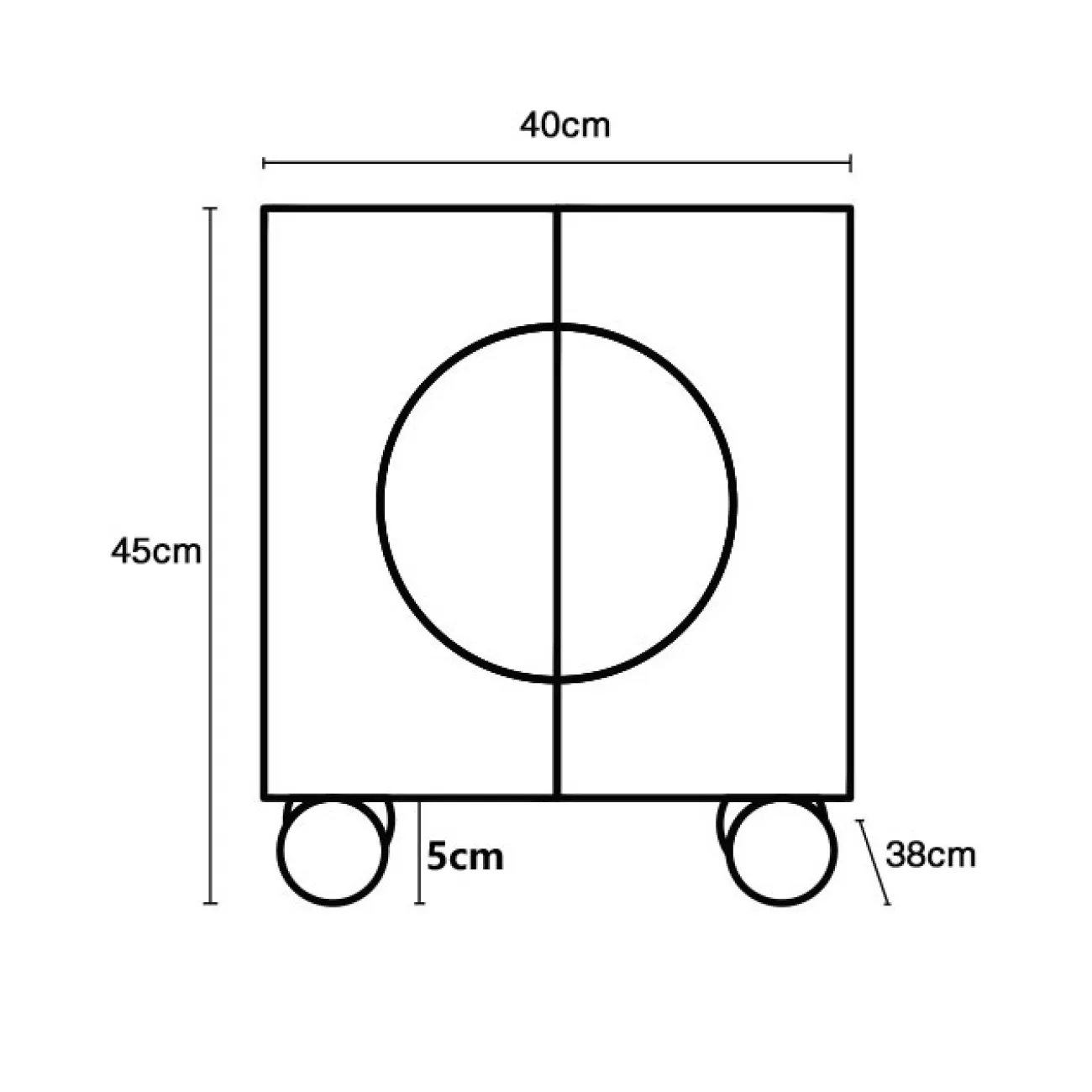Креативная прикроватная тумба для спальни LaLume MB20775-23 Креативная прикроватная тумба для спальни LaLume MB20775-23
