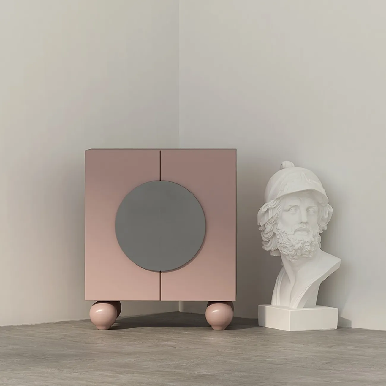 Креативная прикроватная тумба для спальни LaLume MB20775-23 Креативная прикроватная тумба для спальни LaLume MB20775-23