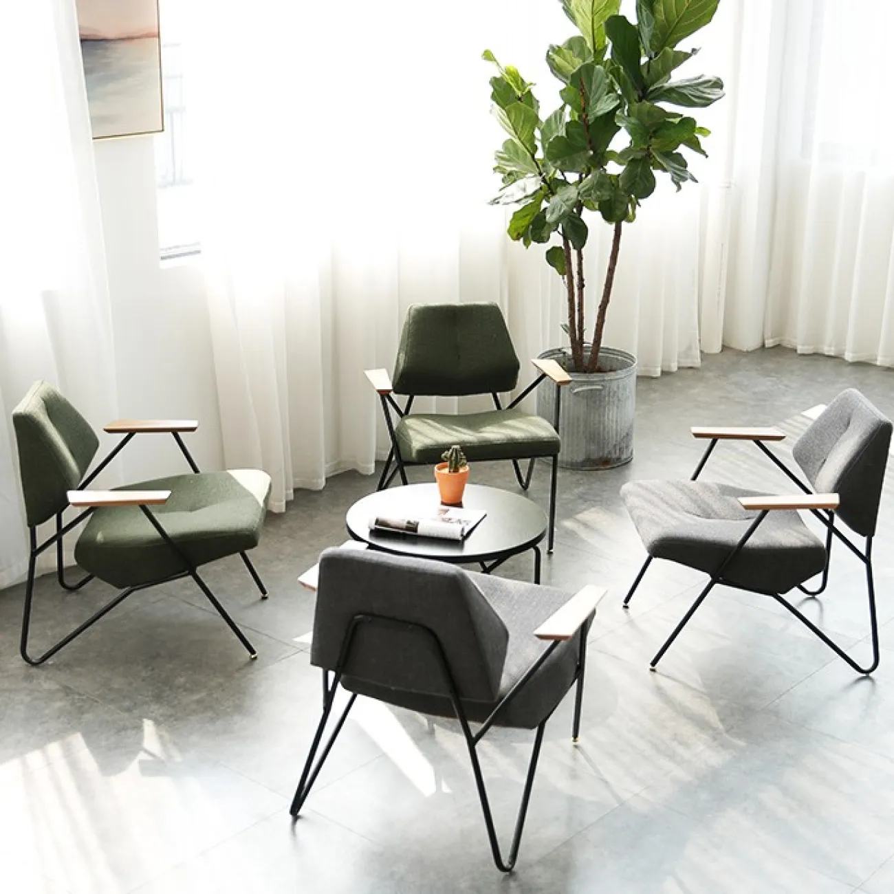 Современный минималистичный стул для гостиной LaLume MB20780-23