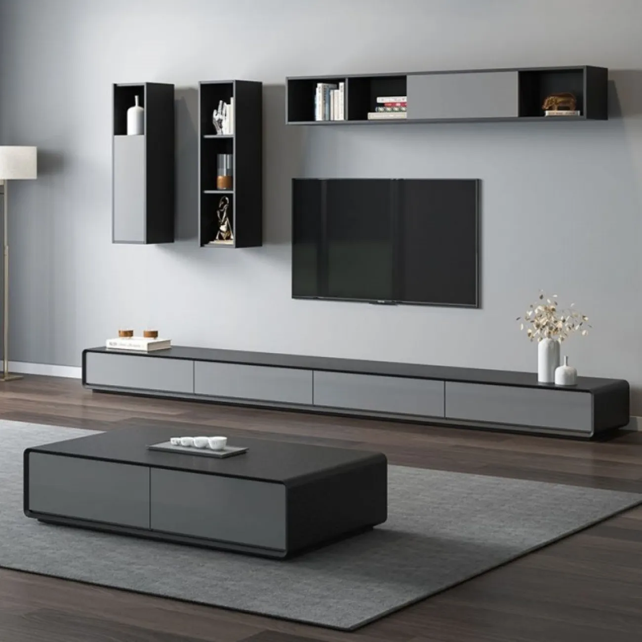 Современный минималистичный набор для гостиной LaLume MB20494-23 Современный минималистичный набор для гостиной LaLume MB20494-23