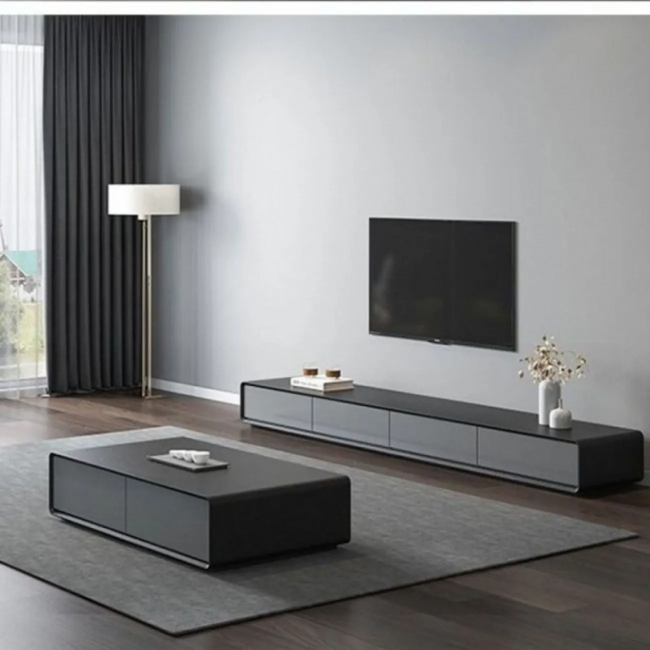 Современный минималистичный набор для гостиной LaLume MB20494-23 Современный минималистичный набор для гостиной LaLume MB20494-23