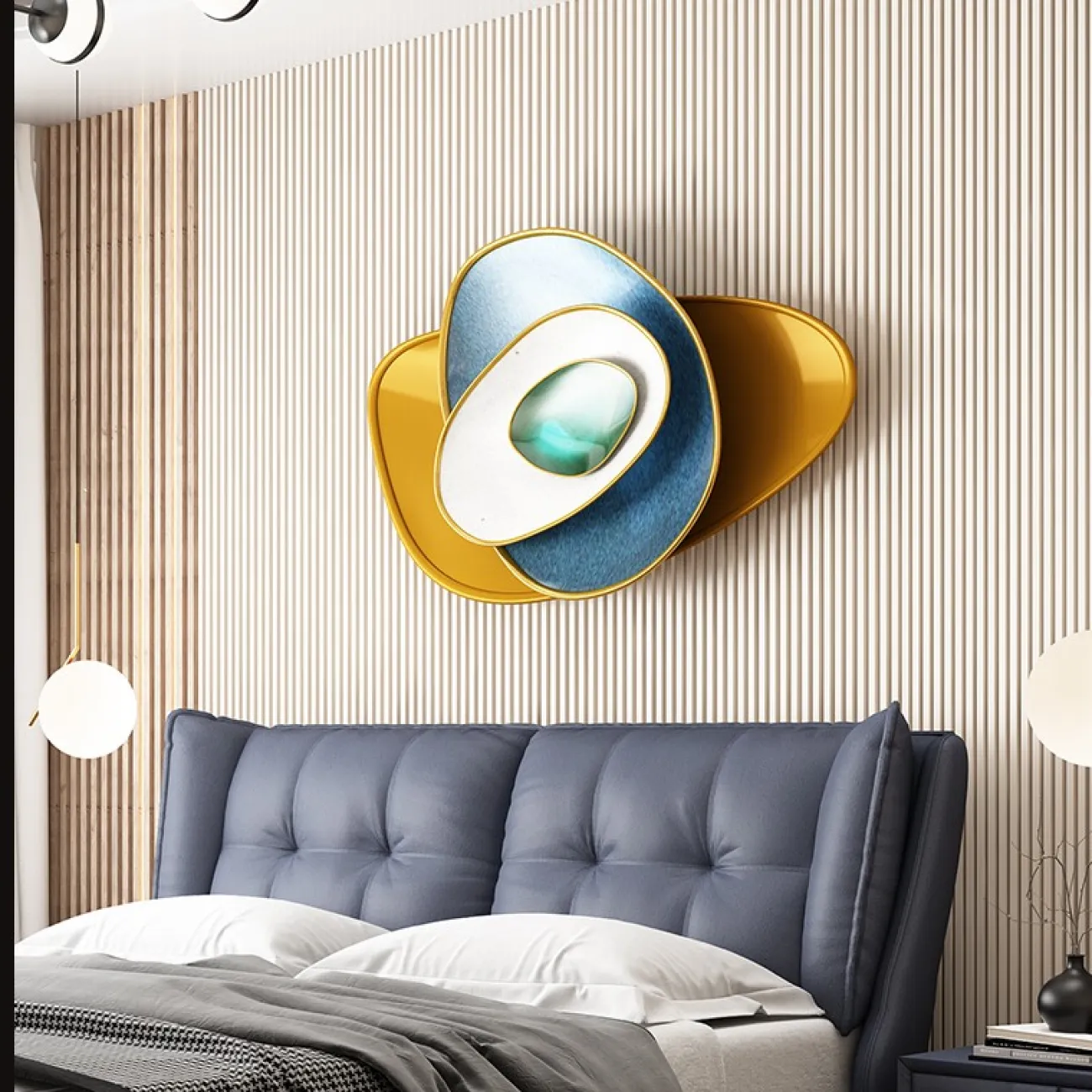 Дизайнерский настенный декор LaLume DK20963-23 Дизайнерский настенный декор LaLume DK20963-23