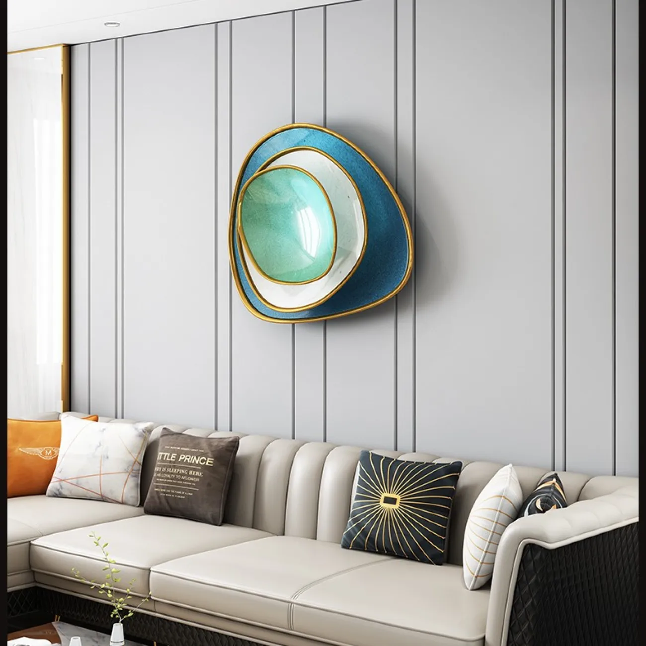 Настенное украшение необычной формы LaLume DK20964-23