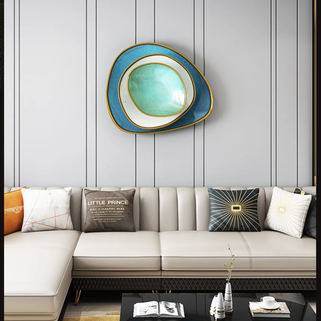 Настенное украшение необычной формы LaLume DK20964-23