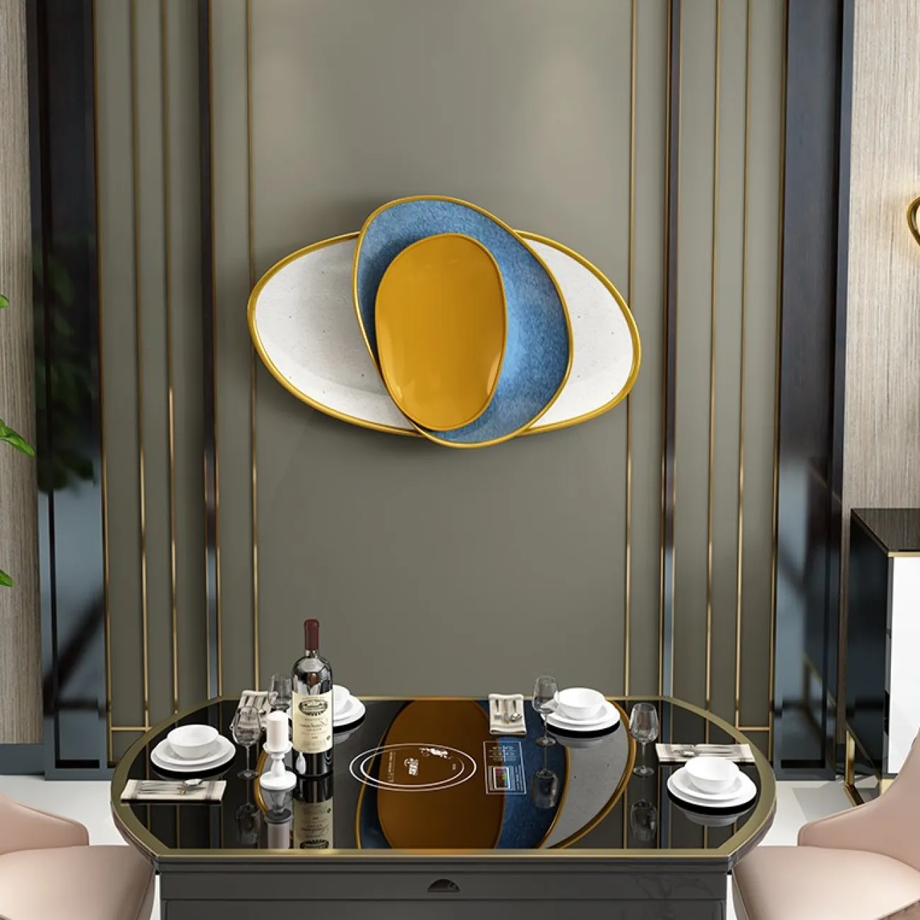 Креативный настенный декор для гостиной LaLume DK20966-23