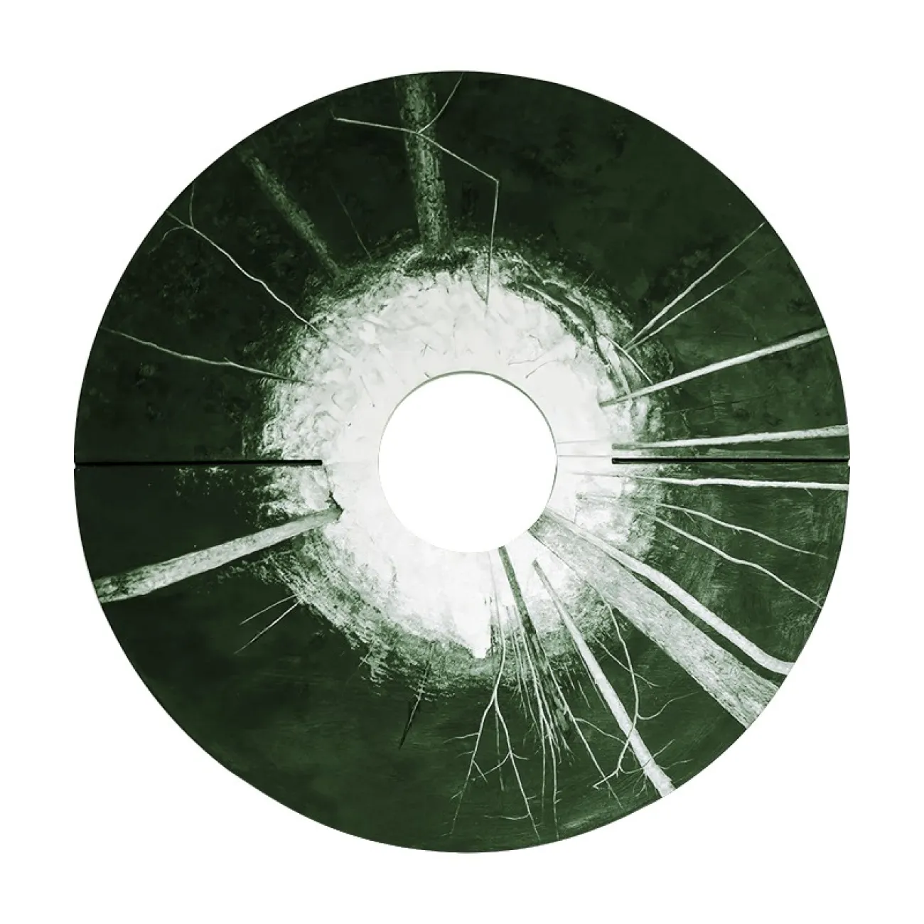 Круглый настенный декор в китайском стиле LaLume DK20953-23