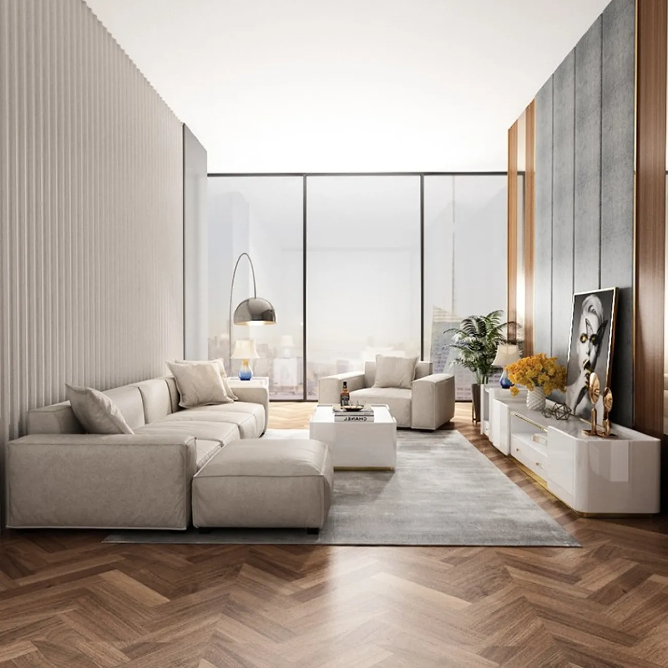 Современный журнальный стол для гостиной LaLume MB20977-23 Современный журнальный стол для гостиной LaLume MB20977-23