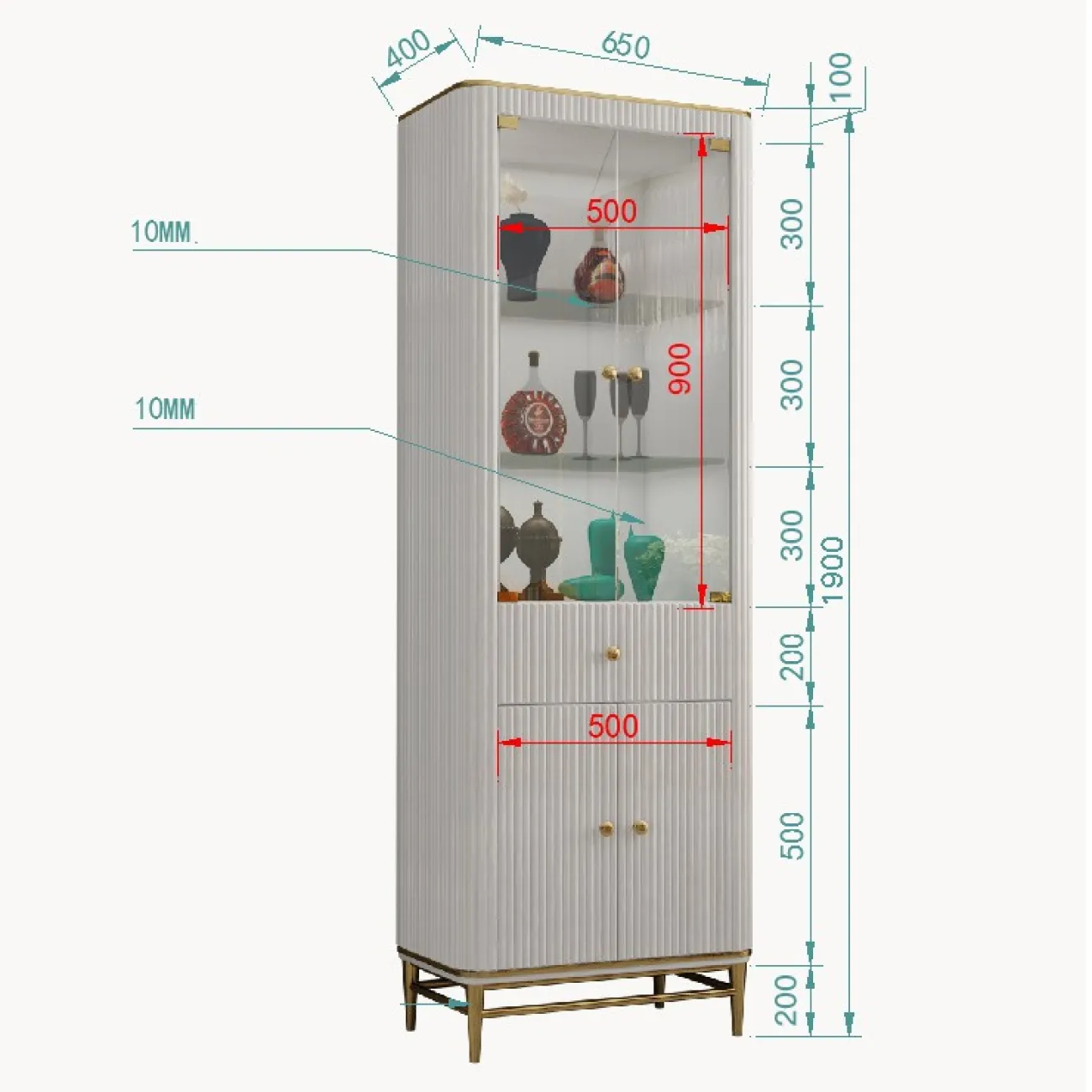 Сервант для гостиной в современном стиле LaLume MB20989-23 Сервант для гостиной в современном стиле LaLume MB20989-23