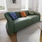 Кожаный диван в итальянском стиле LaLume MB20990-23