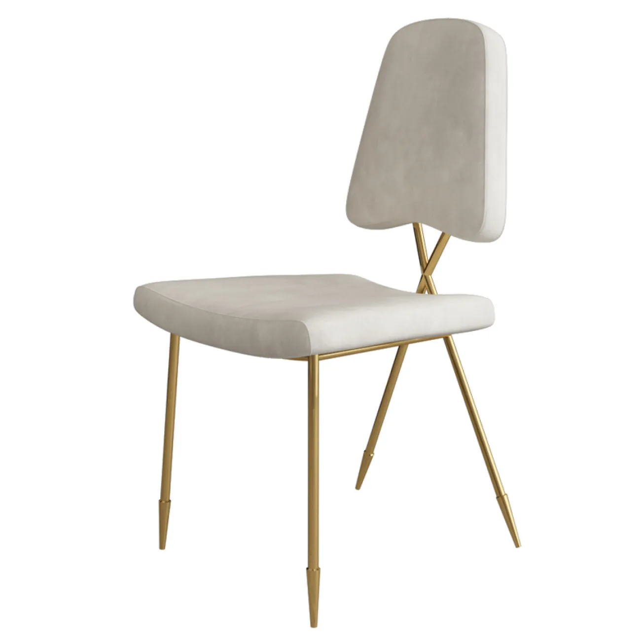 Мягкий минималистический стул LaLume MB20991-23