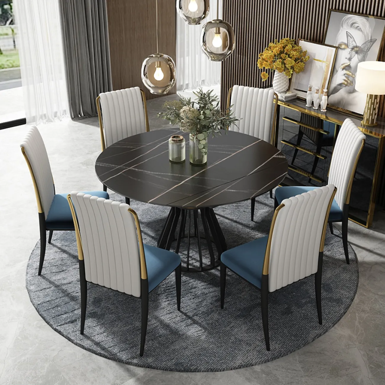 Удобный обеденный стул LaLume MB20995-23